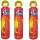 VOILA Aluminum 500 ml Fire Extinguisher Spray with Stand for Car and Home Pack Of 3
